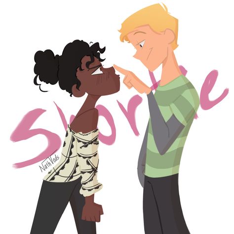 Henry X Charlotte, Henry Danger Fanart, Charlotte Henry Danger, Henry And Charlotte, Charlotte Fanart, Riele Downs Outfits, Henry Danger Nickelodeon, Henry Danger, Film Art