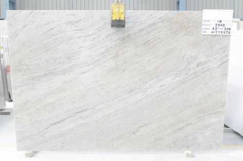 Ivory White Granite Gangsaw Slab Top Quality White Granite Slabs Super White Granite Countertops, Fantasy White Granite, Super White Granite, White Granite Slabs, River White Granite, White Granite Colors, Texas Kitchen, Light Granite, White Granite Countertops