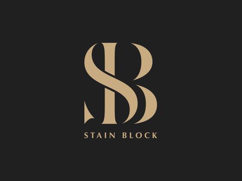 Stain Block Monogram/Logo   www.lab333.com  https://www.facebook.com/pages/LAB-STYLE/585086788169863  http://www.labs333style.com  www.lablikes.tumblr.com  www.pinterest.com/labstyle Sb Logo, Logo Monogramme, Initials Logo Design, Logo Design Feminine, Monogram Logo Design, Bold Logo, Initials Logo, Letter Logo Design, Minimalist Logo Design