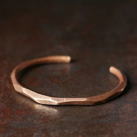 Lovingly handcrafted, hammered copper bracelet. One of our core and most popular bracelets, this regularly gets compliments as one of our best pieces and we love it too! Free worldwide delivery. We're passionate about handcrafted jewellery and ensure that every item is perfect before sending it to you. We specialise in copper as we love it for it's simplicity and healing benefits.   Thank you for supporting us.  Please measure your WRIST for accurate sizing before ordering.. 15-18cm 19-22cm Bracelets To Make, Hammered Cuff Bracelet, Didgeridoo, Retro Bracelet, Copper Cuff Bracelet, Copper Cuff, Gongs, Brass Bracelet, Elegant Bracelet