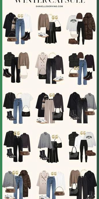 Capsule Wardrobe Women, Wardrobe Sets, Capsule Wardrobe Essentials, Japan Outfit, Elegant Sweater, Elegant Fall, Fall Capsule Wardrobe, Cute Fall Outfits, Modest Fashion Outfits