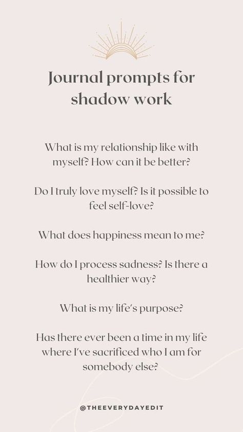 Journal Prompts | Journaling | Shadow Work #journalprompts #shadowwork #journal #writingtherapy Prompts For Shadow Work, Shadow Work Prompts, Work Journal Prompts, Shadow Work Journal Prompts, Shadow Work Spiritual, Morning Journal Prompts, Shadow Work Journal, Morning Journal, Healing Journaling