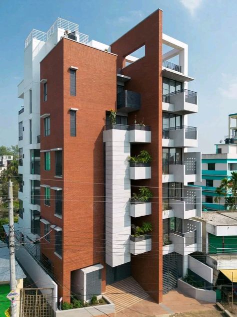 Appartment Elevation Design G+4, Commercial Building Elevation Modern, G+1 Commercial Building Elevation, Commercial Plus Residential Building Elevation, Multistorey Building Elevation, 3d Elevation Design, Architecture Apartment, Living Room Designs India, Residential Architecture Apartment