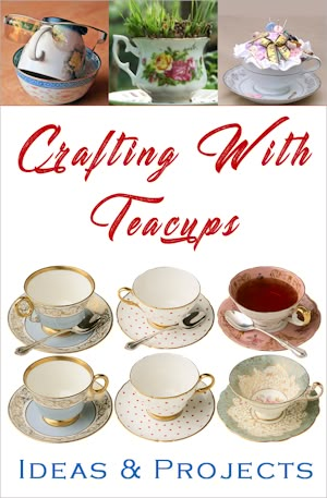 Tea Cup Repurpose Vintage Teacups, Crafts Using Cups, Decorate With Tea Cups, Tea Saucer Crafts, Tea Cups Decoration Ideas, Vintage Tea Cups Ideas, Repurposed Tea Cups And Saucers, Uses For Old Tea Cups, Things To Do With Tea Cups