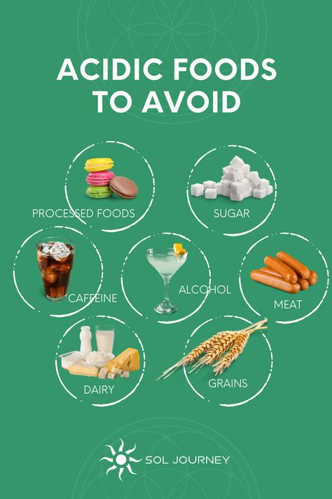 Just as Alkaline Rich Foods can help balance your pH, there are foods and drinks that can increase your chances of developing acidosis. To avoid acidosis and maintain a healthy pH balance, it's important to steer clear of the following like processed foods. Processed foods are high in acid-forming toxins that your body has to work hard to digest. These foods can also interfere with the absorption of nutrients, leading to nutritional deficiencies. #acidosis #alkalinediet #alkalinefoods Acidic Foods To Avoid, Ph Diet, How To Help Nausea, Avoid Processed Foods, Acidic Foods, Nutritional Deficiencies, Alkaline Diet, Food Dye, Alkaline Foods