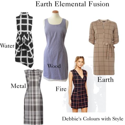 Earth Elemental Fusion - Fashion Feng Shui by d-cunningham on Polyvore featuring Love, HUGO, Dorothy Perkins, Thom Browne, Finders Keepers, women's clothing, women's fashion, women, female and woman Air Element Inspired Outfits, Earth Element Outfit, Earth Element Personality, Feng Shui Wood Element Decor, Feng Shui Earth Element, Fusion Water, Wood Fashion, Thom Browne, Dorothy Perkins