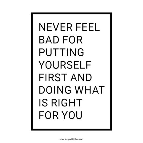 #quoteoftheday #Day49 Never feel bad for putting yourself first and  doing what is right for you. We have said it many times before, but you are the one that needs to take care of you. #quote  #inspiration #motivation Do What Feels Right For Your Soul, Do Whats Right For You Quotes, Put You First Quotes, I Care Quotes, Put Yourself First Quotes, Be Inspired Quotes, Fearless Quotes, Put Yourself First, Inspired Quotes