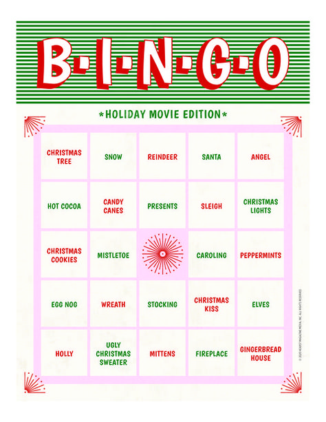 This Christmas Movie, Christmas Movie Bingo, Top Christmas Movies, Peppermint Christmas Cookies, Movie Bingo, Holiday Bucket List, Bingo Card Generator, Christmas Bingo, Christmas Bucket