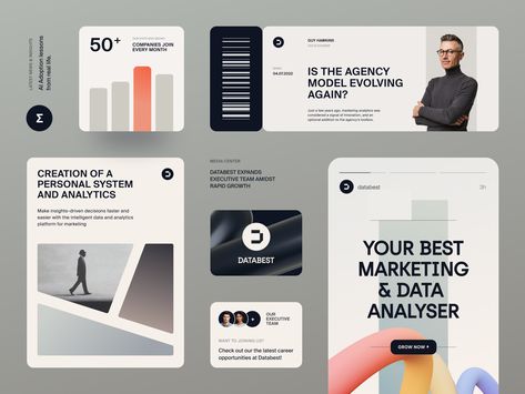 Marketing Analytics, Tech Branding, Visual Identity Design, 카드 디자인, Web Inspiration, Website Inspiration, Brand Identity Design, Web Design Inspiration, Branding Inspiration