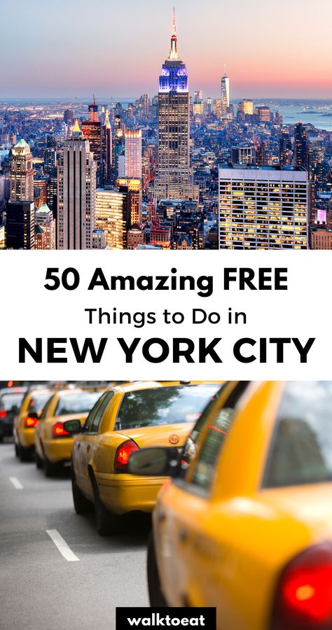 New York City Free Things To Do, New York Free Things To Do, Free New York City Things To Do, Free Things In Nyc, Ny Bucket List, Free Things To Do In New York, Nyc To Do List, What To Do In Nyc Summer, Nyc Free Things To Do