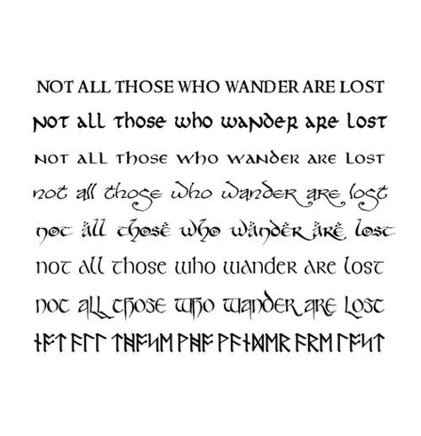 Not all those who wander are lost. Rune Quotes, Hobbit Font, Tattoo Ideas Travel, Lost Tattoo, Travel Symbols, Lotr Tattoo, Lord Of The Rings Tattoo, Tattoo Neck, All Who Wander