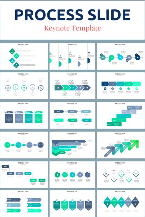 Process Slides - creative design business presentation templates in the Keynote. Ready template, easy to use. #Process #Keynote #Design #Creative #Presentation #Slide #Infographic Powerpoint Process Design, Steps Presentation Design, Process Presentation Design, Work Process Design, Process Chart Design, Process Slide Design, Creative Slide Design, Business Infographic Templates, Process Presentation