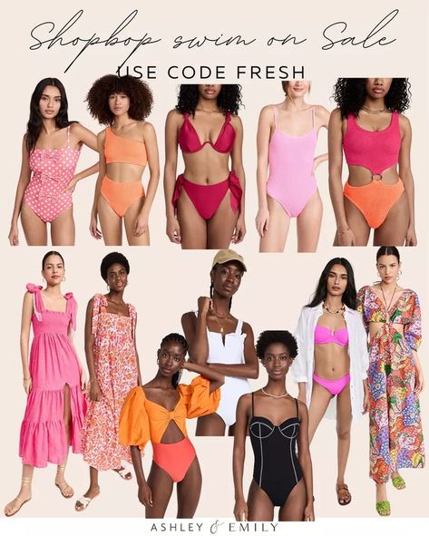 ShopBop swim on sale - swim finds on sale - 20% off with code FRESH - spring break on sale - swimsuits on sale - bikinis on sale #LTKswim#LTKtravel#LTKsalealert Jade Dress, Colorful Outfit, Swimsuit Sale, Swimwear Dress, Summer Styles, Winter Outfits For Work, Tall Women, Colourful Outfits, Vacation Ideas