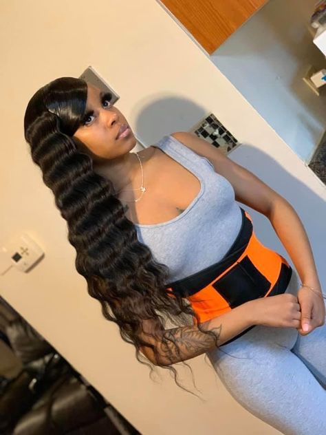 Hair Crimper, Frontal Wig Hairstyles, Crimped Hair, Frontal Hairstyles, Girls Hairstyles Braids, Hair Laid, Dope Hairstyles, Front Lace Wigs Human Hair, Hair Life