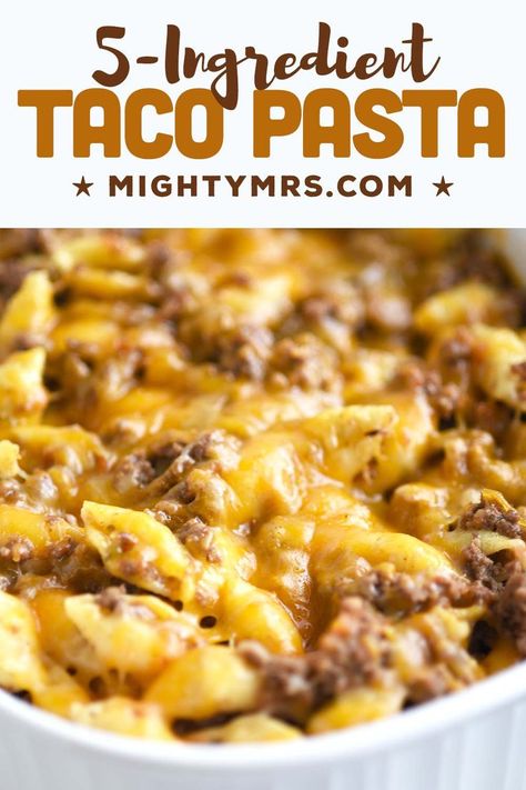 Taco Pasta Casserole, Cheesy Shells, Camper Food, Cheesy Taco Pasta, Ground Turkey Pasta, Shell Pasta Recipes, Cream Cheese Pasta, Ground Turkey Tacos, Turkey Pasta