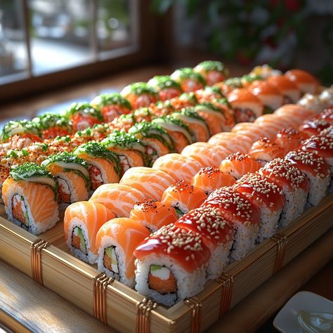 🌞🍣 Sommer, Sonne, Sushi Sensei! 🍣🌞 Es ist die perfekte Zeit, um das herrliche Sommerwetter zu genießen und sich mit unserem frischen, leichten Sushi zu verwöhnen. 🌅🥢 👉 Wischt durch, um unsere sommerlich inspirierten Sushi-Kreationen zu entdecken, die so frisch und bunt sind wie der Sommer selbst. 📦 Von kühlendem Sashimi bis zu unseren spritzigen Maki-Rollen – unsere Gerichte sind ideal für einen entspannten Sommerabend oder als Begleiter für eure nächste Gartenparty. 📍 Holt euch das ultim... Rainbow Roll Sushi, Dress Coverup Ideas, Coverup Ideas, Sushi Aesthetic, Sushi And Sashimi, Rainbow Roll, Food Sushi, Sushi Rolls, September 1