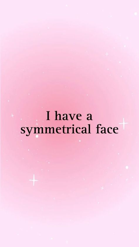 Symmetrical Face Manifest, Facial Symmetry Affirmations, Symmetrical Face Aesthetic, Symmetrical Face Affirmations, Desired Face Affirmations, Face Affirmations, Symmetrical Face, Face Symmetry, Vision Board Affirmations