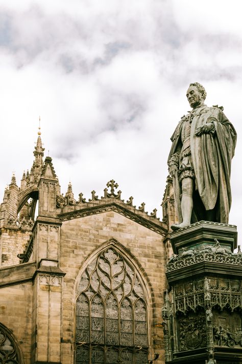 St Giles' Cathedral, Edinburgh Saint Giles, Edinburgh Travel, Scotland History, St Giles, Architecture Building, Edinburgh, Travel Photos, Scotland, Architecture