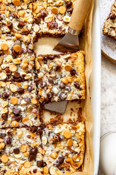 Brownies & Bars Archives - Butter Love & Salt Layer Bars Recipe, 7 Layer Cookies, Smores Bar Recipe, Graham Cracker Butter, Magic Cookie Bar Recipe, 7 Layer Bars, Layer Bars, Chocolate Chip Cookie Bars, 7 Layer