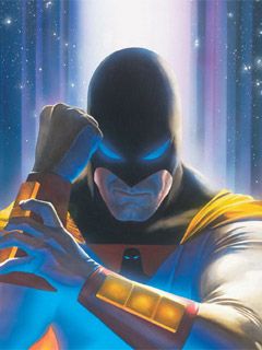 Space Ghost! A zit face bunny eating freak! Space Ghost, Alex Ross, Arte Dc Comics, Pahlawan Super, 80s Cartoons, Superhero Comics, American Comics, Classic Cartoons, Comic Book Artists