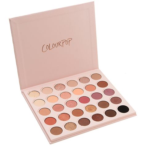 Pictures Of Makeup Products, Color Pop Eyeshadow Palette, Makeup Stuff Products, Color Pop Palette, Make Up Palettes, Makeup Products Pictures, Make Up Products Pictures, Eyeshadow Pictures, Makeup Palette Aesthetic