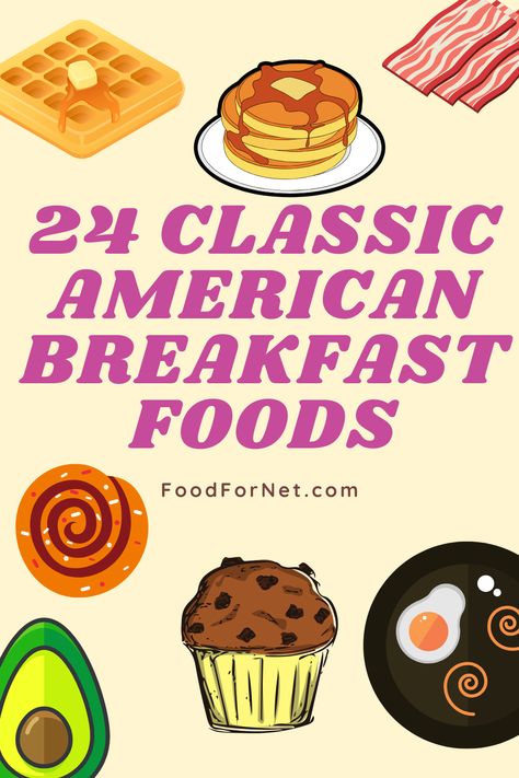 American Brunch Ideas, Western Breakfast Ideas, Classic American Breakfast, Breakfast Restaurant Ideas, American Breakfast Ideas, American Breakfast Recipes, American Diner Food, All American Breakfast, Classic American Food