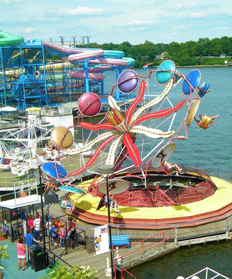 INDIANA BEACH - we went every single year for like 30+ years!  Love those tacos!!! LOL.... Boardwalk Amusement Park with rides over the water, boating, beaches, water parks, etc.... Monticello Indiana, Spring Break Destinations Families, Indiana Summer, Indiana Beach, Craft Beer Festival, Spring Break Vacations, Amusement Rides, Spring Break Destinations, Holiday World