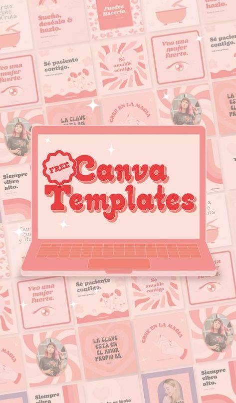 Instagram Post Templates by Amelia Instagram Banner Templates, Free Canva Instagram Templates, Aesthetic Canva Templates Free, Free Instagram Post Template, Instagram Canva Template, Canva Ideas Design Template, Feed De Instagram Ideas Negocios, Canva Design Ideas Instagram, Feed De Instagram Ideas