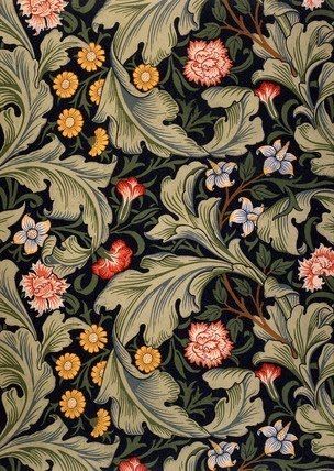 William Morris design. The Arts and Crafts Movement in the UK sought to return people to the art of making things by hand.: William Morris Wallpaper, William Morris Patterns, Morris Wallpapers, William Morris Art, William Morris Designs, Design Movements, Grafic Design, 수채화 그림, Vintage Diy