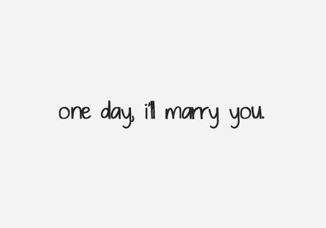 One Day I'll Marry You Pictures, Photos, and Images for Facebook, Tumblr, Pinterest, and Twitter Bohol, Marry You, Crush Quotes, Love Images, About Love, Quotes For Him, Pretty Quotes, Be Yourself Quotes, Cute Quotes