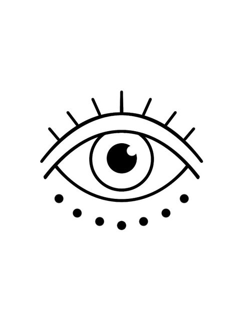 Eye Stencil Tattoo, Eye Tattoo Stencil, Chest Tattoo Simple, C Est La Vie Tattoo, Shine Tattoo, Small Tattoo Design, Pokemon Coloring Sheets, Eye Stencil, All Seeing Eye Tattoo