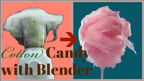 Cotton candy is a spun sugar confection that resembles cotton. It usually contains small amounts of flavoring or food coloring. The candy is made by heating and liquefying sugar, spinning it centrifugally through minute holes—by which the sugar rapidly cools and re-solidifies into fine strands. Cotton Candy Recipe, Maple Syrup Candy, Homemade Cotton Candy, Candy Experiments, Floss Sugar, Candy Cotton, Babysitting Fun, Easy Sweets, Spun Sugar