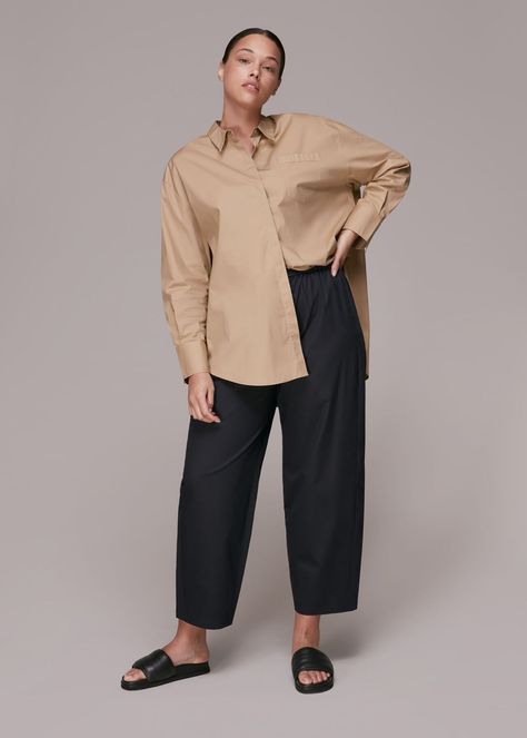 Black Longsleeves Outfit Polo Women, Barrel Leg Trouser, Barrel Trousers Outfit, Barrel Leg Pants, Longsleeves Outfit Polo Women, Barrel Pants Outfit, Black Longsleeves Outfit, Longsleeves Outfit, Barrel Pants