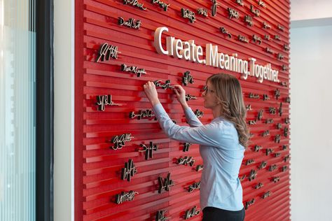 Experiential Design, Corporate Values, Donor Wall, Interactive Walls, Retail Inspiration, Marketing Graphics, Interactive Display, Client Appreciation, Wall Of Fame