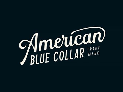 American Blue Collar - Brand Assets 2/3 by Emir Ayouni for Forefathers on Dribbble American Logo, Urban Logo, Trendy Logos, Brand Assets, Fiverr Logo, Logo Sign, Luxury Logo, Text Logo, Collar Designs