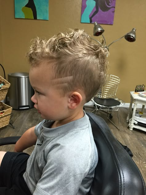 Baby Mohawk Baby Boy First Haircut, Boys First Haircut, Toddler Curly Hair, Viking Haircut, Boys Curly Haircuts, Boys Haircut Styles, Baby Curls, Baby Haircut, Toddler Haircuts