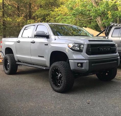 @readylift plus 6” TRD PRO Lift kit on 35’s looking sharp on @phatt_mcmeters 2017’ TRD pro Tundra. In the market for accessories, Lift kits or Parts for your truck?  #letagoplaces #toyota #toyotausa #toyotatundra #trd #trdpro #plus6 #lift #liftkit #liftedtrucks #liftedtundra Toyota Tundra Off Road, Toyota Tundra 4x4, Toyota Tundra Lifted, Lifted Tundra, 2015 Toyota Tundra, 2014 Toyota Tundra, Tundra Trd Pro, Tundra Truck, Toyota Truck