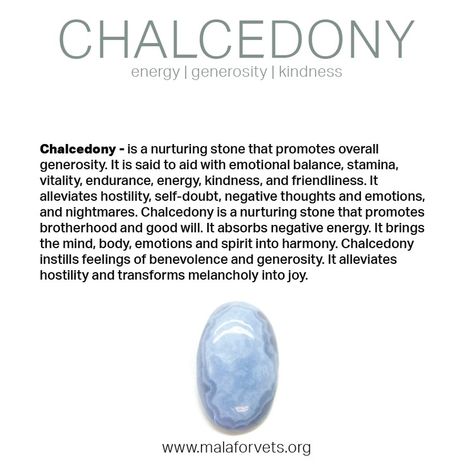 Witch Stones, Crystals Meanings, Crystal Healing Chart, Chalcedony Crystal, Healing Stones Jewelry, Crystals Healing Properties, Spiritual Crystals, Chalcedony Stone, Gemstone Meanings