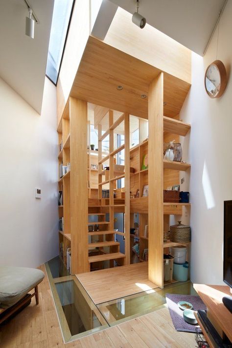 Narrow House, Urban Modern, Space Room, Interior D, Japanese Interior, Small Houses, House Stairs, Architect House, Shop Interior Design