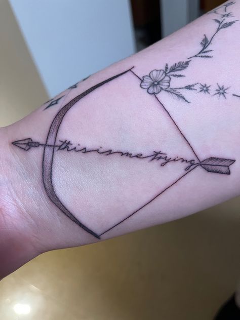 this is me trying, the archer, folklore, lover Taylor Swift Tattoos The Archer, Taylor Swift Tattoo This Is Me Trying, This Is Me Trying Tattoo, The Archer Tattoo, Archer Tattoo, Taylor Swift Tattoo, The Archer, Idea Board, Tattoo Inspo