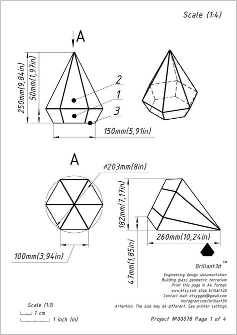 Terrarium Brillant3d. Glass geometric florarium digital print | Etsy Hexagon Mirror Wall Decor, Geometric Planter, Woodworking Tools Workshop, Geometric Terrarium, Metal Clock, Stained Glass Diy, Glass Terrarium, Copper Patina, Metal Wall Clock