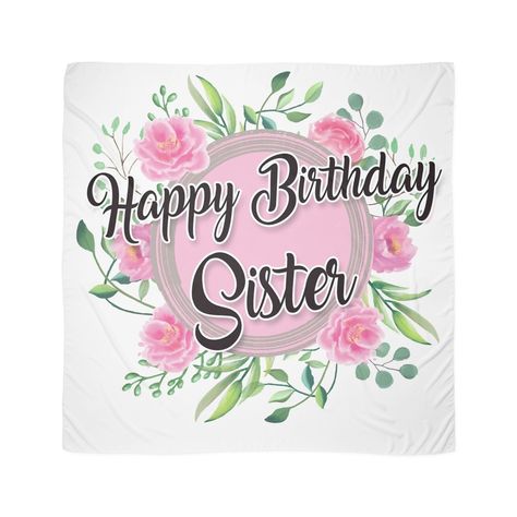 Happy Birthday My Sister, Birthday My Sister, Happy Sisters, Sister's Birthday, Sister Day, Birthday Wishes For Sister, Birthday Sister, Happy Birthday Posters, Love For Her