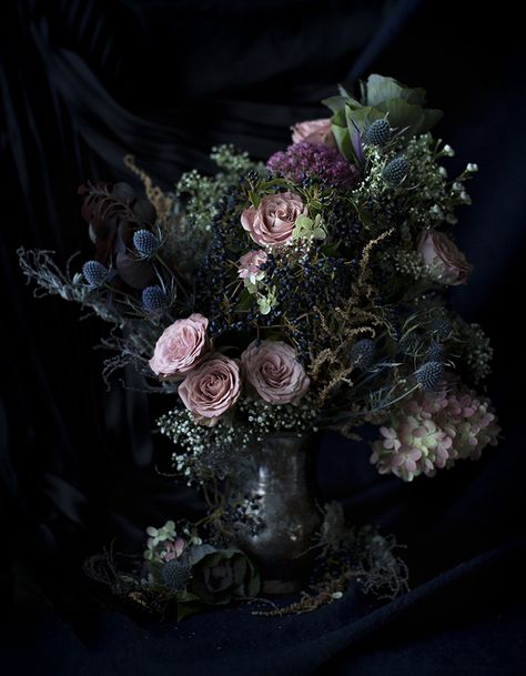 Peonies And Tulips, Beauty Bush, Gothic Flowers, Floral Still Life, Victorian Flowers, Dark Flowers, Floral Branch, Flower Therapy, Photo Photo