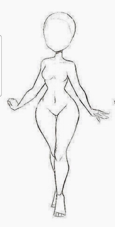 Body Image Art, Body Outline, Body Shape Drawing, Fashion Drawing Sketches, Body Sketches, Body Base Drawing, Art Tools Drawing, Easy Drawings Sketches, Outline Drawings