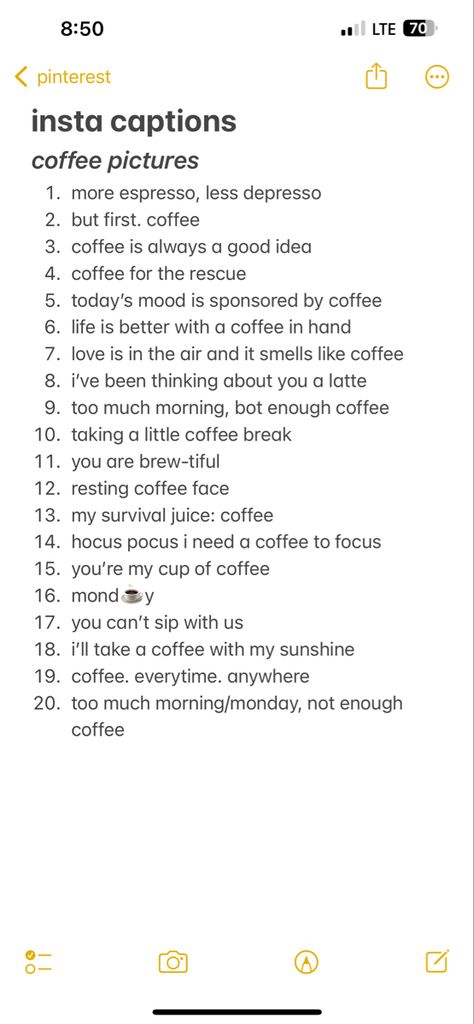 Instagram Caption Coffee, Coffee Shop Ig Captions, Captions For Morning Pictures, Coffee Ig Story Caption, Coffee Date Captions Instagram Story, Morning Instagram Story Caption, Coffee Picture Captions, Art Ig Captions, Pinterest Photo Ideas Aesthetic