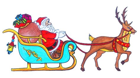 How to draw santa claus sleigh and reindeer | santa claus drawing | Drawing santa | Drawing for kids Sleigh Santa Drawing, Raindeer Drawing Christmas Cute, Santas Sleigh Drawing Easy, Raindeer Drawing Cartoon, Sleigh Drawing, Santa Claus Drawing Easy, Drawing Santa, Draw Santa Claus, Santa Sleigh Silhouette