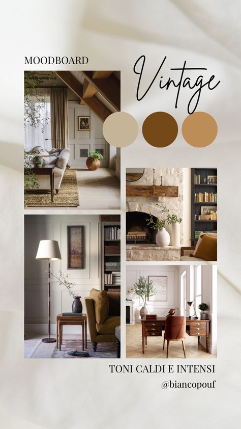 Vintage Moodboard Interior, Classical Moodboard, Amazing Houses, English Interior, Vintage Interior Design, Interior Design Mood Board, Designer Home, Vintage Interior, Handmade Furniture