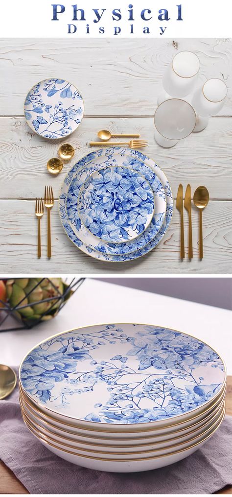 Ceramic Homeware, Wedding Dinner Plates, All Season Room, Setting Table, Ceramic Dinner Plates, Bone China Dinnerware, Dining Plates, Luxury Rooms, Set Patterns