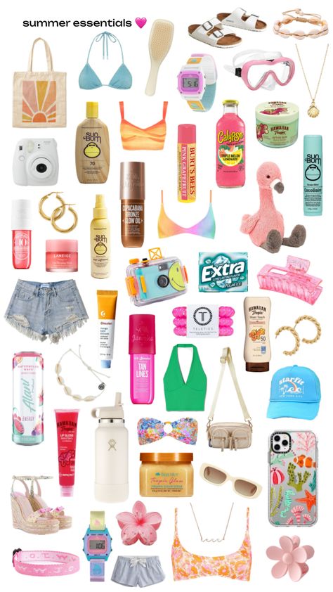 #summer #summer2024 #summeressentials #summertime #summervibes #essentials #cleangirl #itgirl #coconutgirl #summergirl #coconutgirlaesthetic Summer Bag Essentials, Shuffles Summer, Summer Necessities, Beach Bag Essentials, Coconut Dream, Preppy Gifts, Preppy Inspiration, School Bag Essentials, Travel Bag Essentials