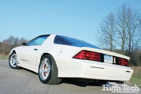 1985 Chevrolet Camaro Iroc Z28 Rear Camaro Iroc, Chevy Cars, Crate Engines, Cool Car, Pt Cruiser, Pro Touring, Camaro Ss, Chevy Camaro, American Muscle Cars